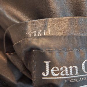 Jean Crisan Mink and Leather Reversible Jacket